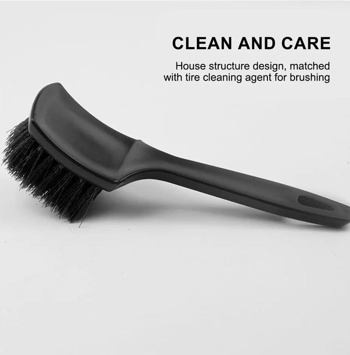 SEAMETAL Brosse universelle pour le nettoyage des roues de voiture - Durable et efficace avec manche de 21 cm