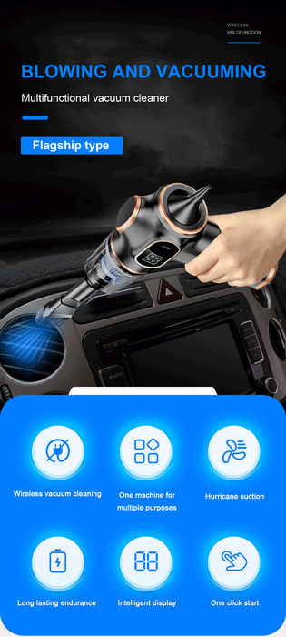 Kabelloser Handstaubsauger – vielseitige Reinigung für Computer, kleine Autos, Zuhause und Büro, perfekt für Tierhaare