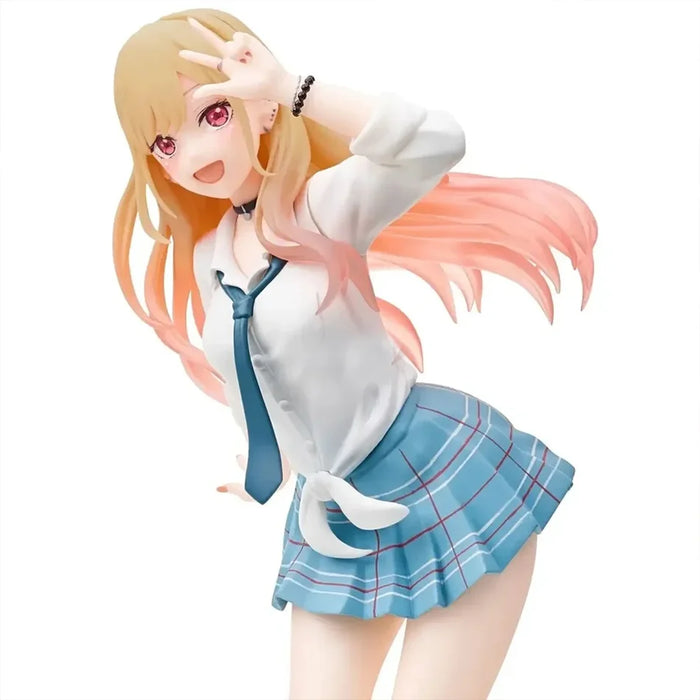 My Dress Up Darling MARIN KITAKAWA Uniforme Anime Figura 18cm PVC Regalo de cumpleaños coleccionable