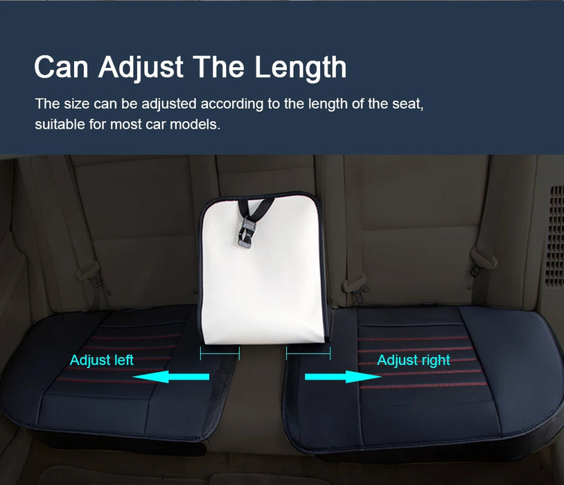 Funda para asiento de automóvil de alta calidad: cuero PU impermeable integral con ajuste universal para asientos de automóvil y accesorios para automóvil