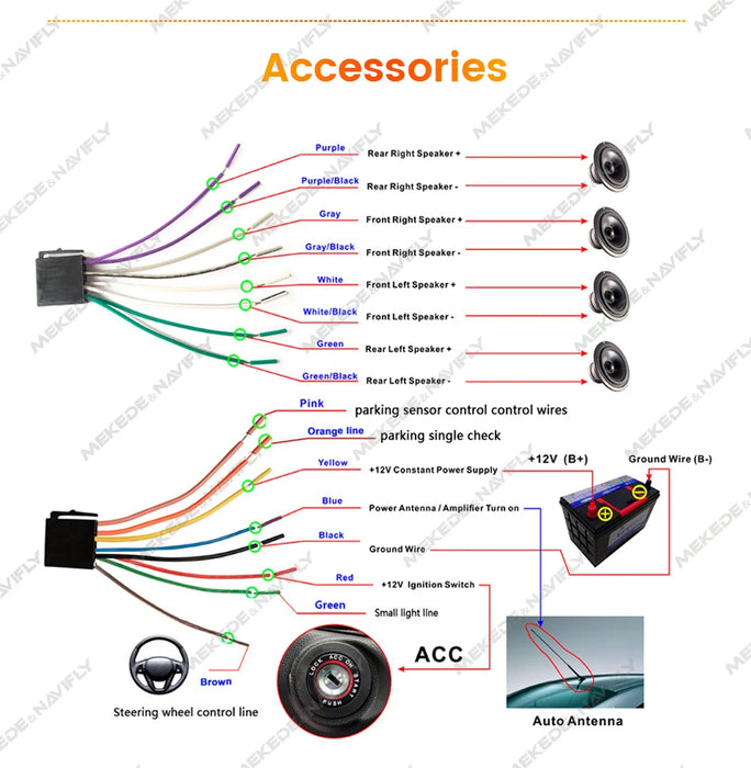 Autoradio 7 pouces 2 DIN avec écran tactile et CarPlay - Lecteur MP5 avec prise en charge Bluetooth, USB, FM, SD et caméra de recul HD