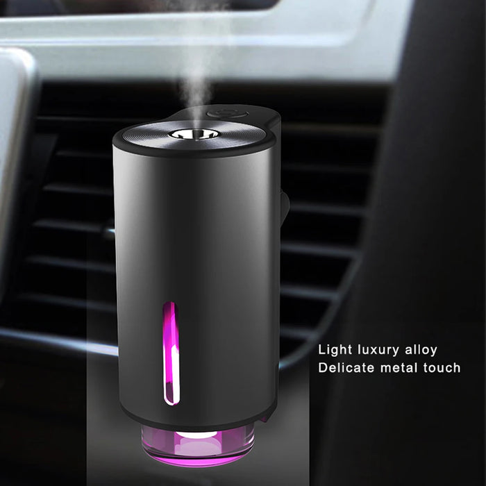 Ventilateur aromatique pour bouches d'aération de voiture - Spray parfumé et huiles essentielles pour une expérience de voiture fraîche