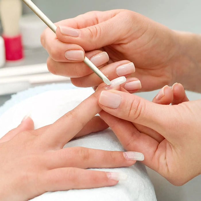 Palillos de uñas profesionales de naranjo para manicura y pedicura (50/100 piezas)