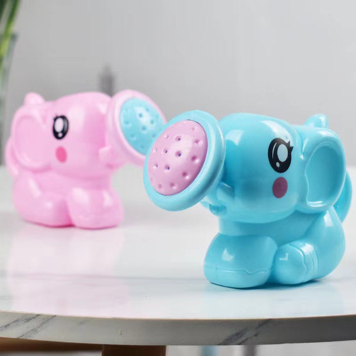 Pichet en plastique pour jouet de bain, outil de douche pour enfants, pulvérisateur d'eau en forme d'éléphant pour douche d'été