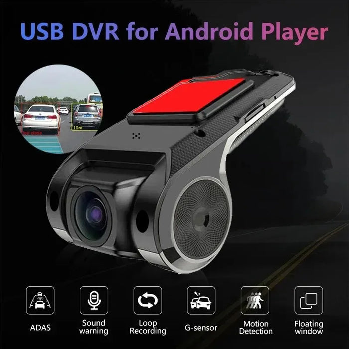 Auto DVR Dash Cam Full HD 1080P Für DVD Android Player ADAS LDWS Navigation Gerät Auto Audio Voice Alarm video Aufnahme