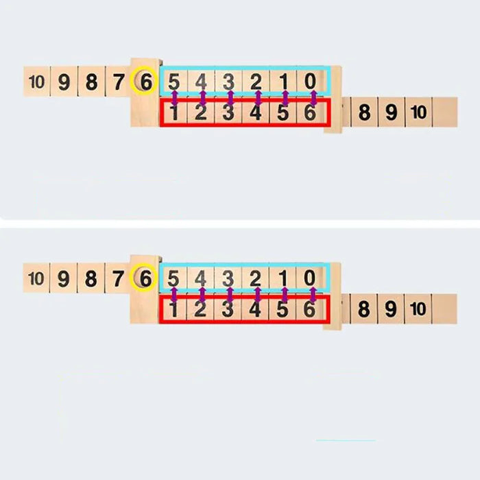 Jouet mathématique Montessori, équilibre singe, jeu éducatif pour bébé, jouets d'apprentissage des nombres, matériel pédagogique