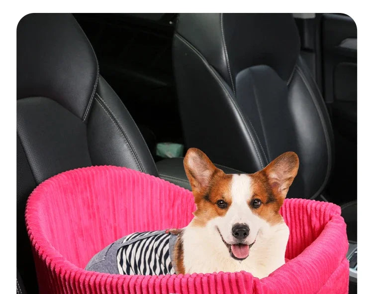 Housse de siège de voiture confortable pour chien et sac de transport pour chats – Coussin de voyage lavable pour animaux