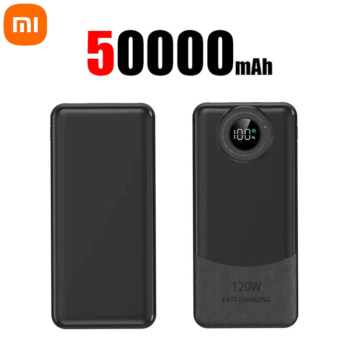 Xiaomi 200000 mAh Powerbank mit hoher Kapazität, 120 W, superschnelles Aufladen, intelligente Digitalanzeige, Powerbank für iPhone, Xiaomi, Samsung