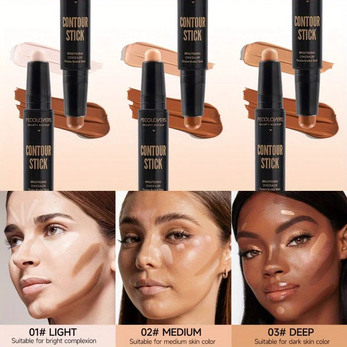 Hochwertige Makeup Foundation Gesichtscreme – Concealer, Kontur und Bronzer für Frauen