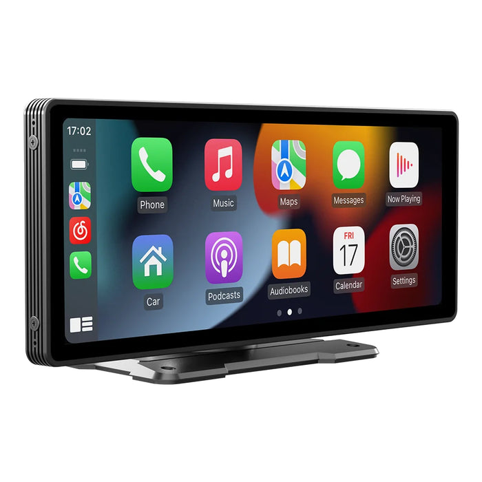 BQCC – écran Carplay Portable sans fil de 10.26 pouces, caméra de recul HD, autoradio DVR MP5, lecteur vidéo multimédia, Android Auto