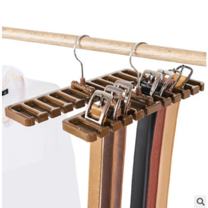 Close Neck Scarf Hanger – Drehbarer Aufbewahrungsständer für Schals und Accessoires im Haushalt