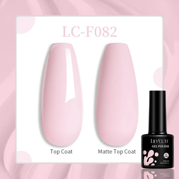 LILYCUTE 129 Farben 7 ml Nagel-Gel-Nagellack – semi-permanente Nagelkunst und Maniküre mit Soak-Off-LED-UV-Gel-Nagellack