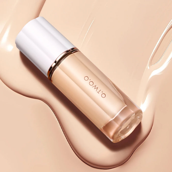 O.TWO.O Flüssige Foundation für das Gesicht, 30 ml, Make-up-Basis mit hoher Deckkraft, Sonnenschutz, LSF 30, wasserdichter Concealer, Make-up-Foundation