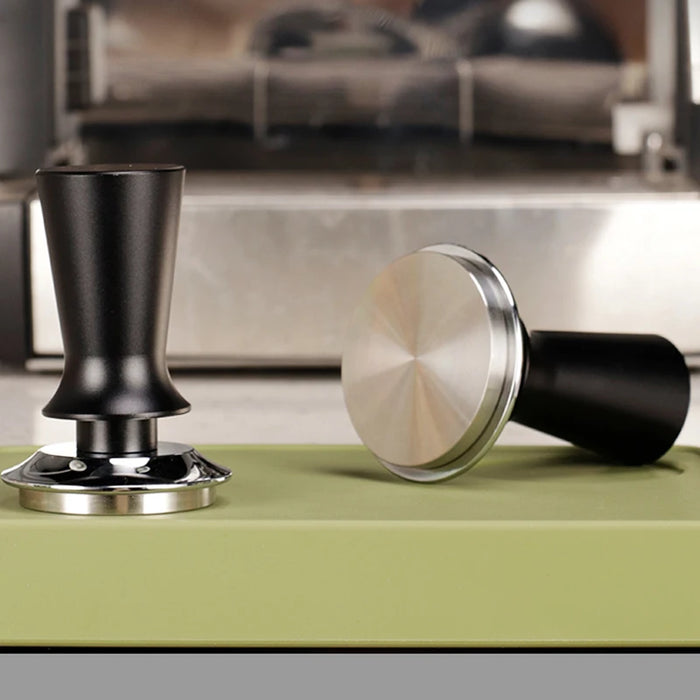 Tamper à expresso calibré en acier inoxydable - 51 mm, 53 mm et 58 mm pour une préparation parfaite du café