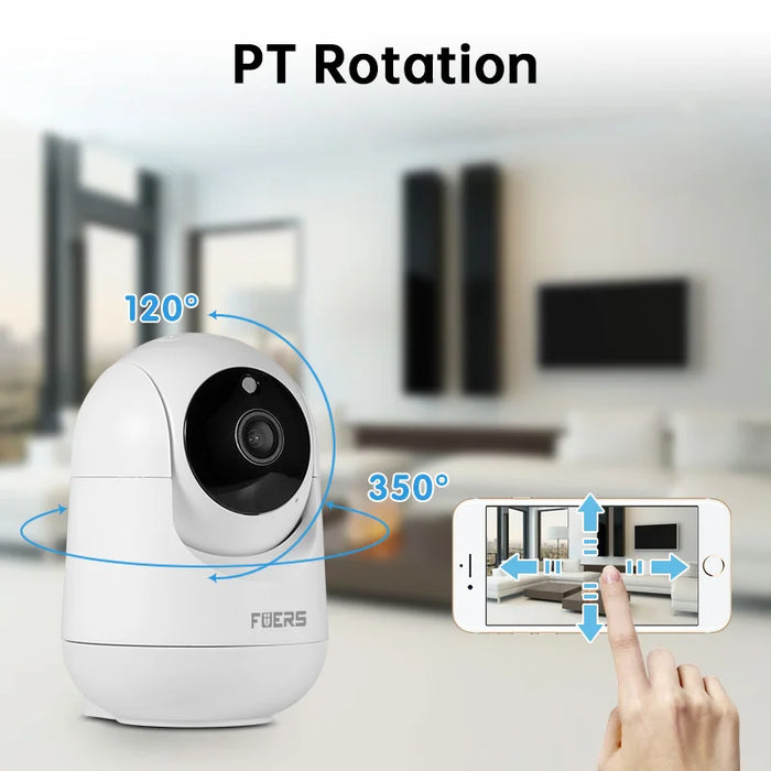 Fuers 5MP WiFi Kamera Tuya Smart Home Indoor Drahtlose IP Überwachungskamera AI Erkennung Automatische Tracking Sicherheit Baby Monitor