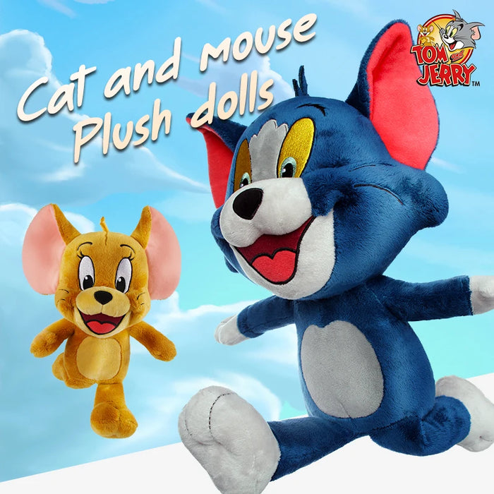 Tom y Jerry Peluche Gato y Ratón Tuffy Nibbles Peluches Fuzzy y Figuras Coleccionables