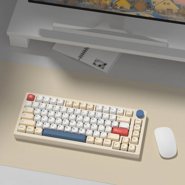 KBDiy KOA Keycaps GMK lait de soja 140 Keycaps PBT similaire MOA japonais coréen russe Keycaps 7u MAC ISO pour clavier mécanique