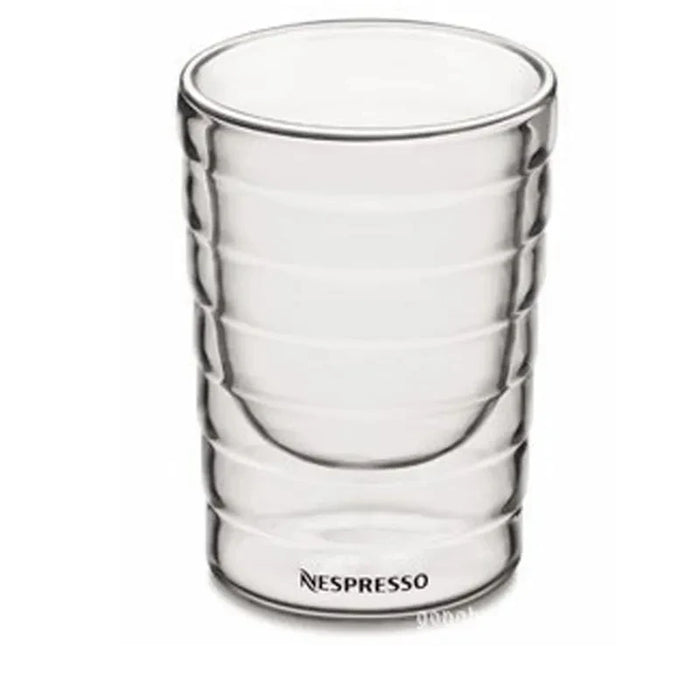 Tasse en verre à double paroi faite à la main pour Nespresso - Tasse à café, bière, vin et cocktail, cadeau pour amis