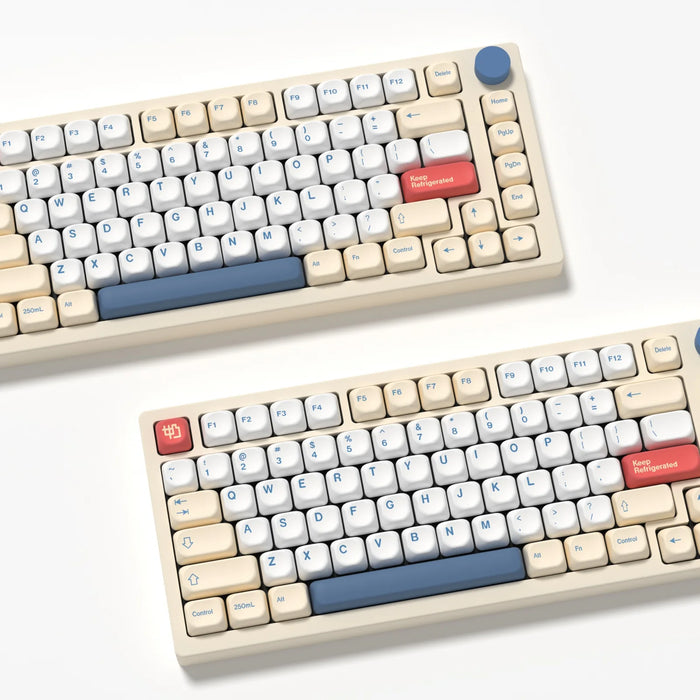 KBDiy KOA Keycaps GMK lait de soja 140 Keycaps PBT similaire MOA japonais coréen russe Keycaps 7u MAC ISO pour clavier mécanique