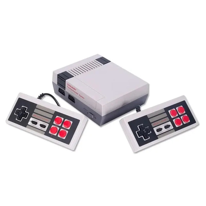 Mini console de jeu vidéo de divertissement familial portable avec sortie AV rétro avec 620 jeux classiques intégrés et double console de jeu