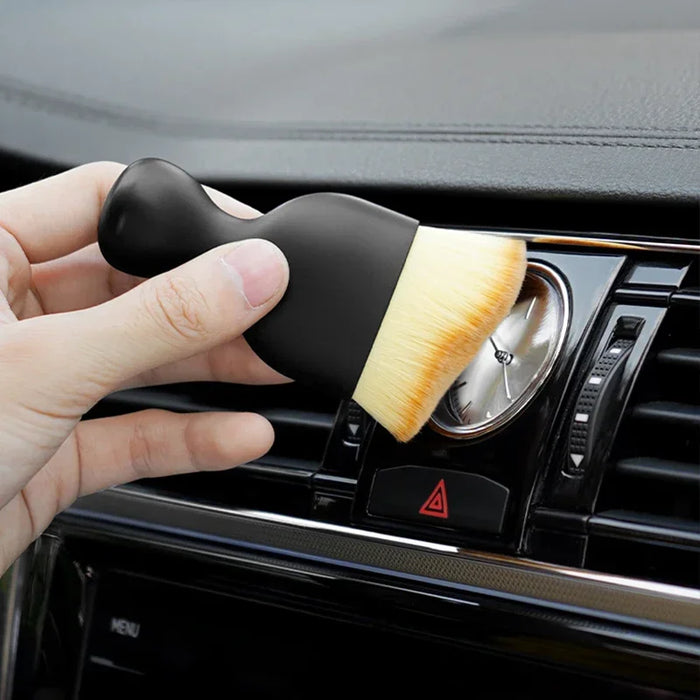 Cepillo de limpieza del aire acondicionado del coche para limpieza de salida de aire - Cepillos de eliminación de polvo para el interior del coche