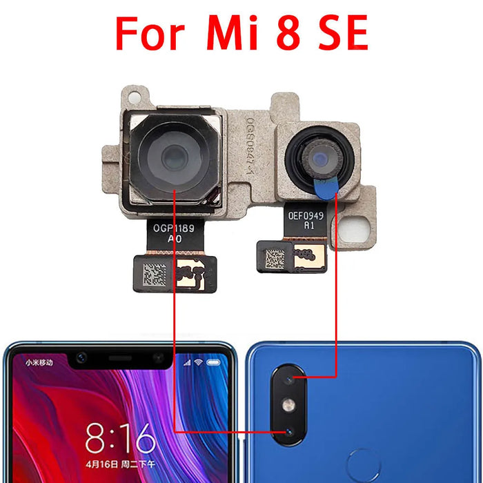 Caméra arrière pour Xiaomi Mi 6 8 Lite 9 SE 9T Pro - Pièces de rechange pour module de caméra