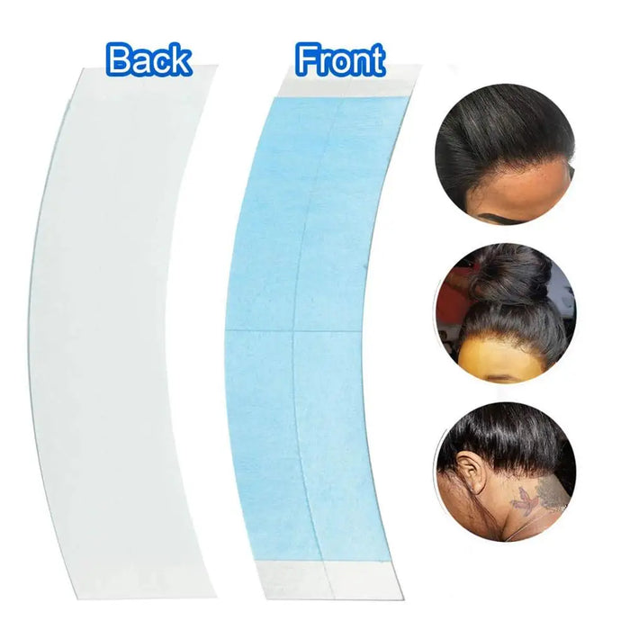 LuxyPro Front Lace Tape Kleber, wasserfester Schleifenkleber für Haarverlängerungen, doppelseitiges, superstarkes Perückenzubehör