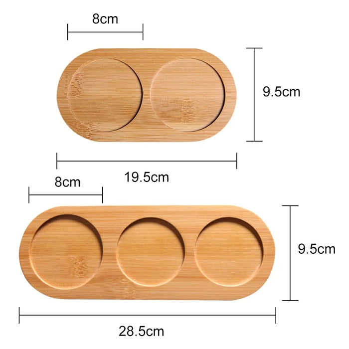 300 ml Gewürzbehälter aus Glas mit Bambusdeckel und Löffel – ideal für Zucker, Salz und Pfeffer