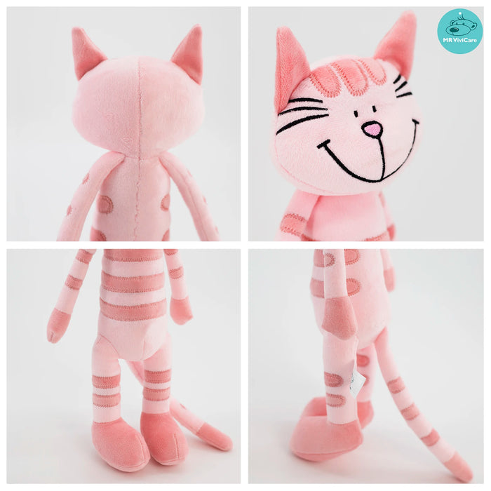 MR ViviCare Juguete de Peluche para Gato: Juguete de Peluche Suave y Lindo para niños, Perfecto como Accesorios para Fotos y Regalos de cumpleaños