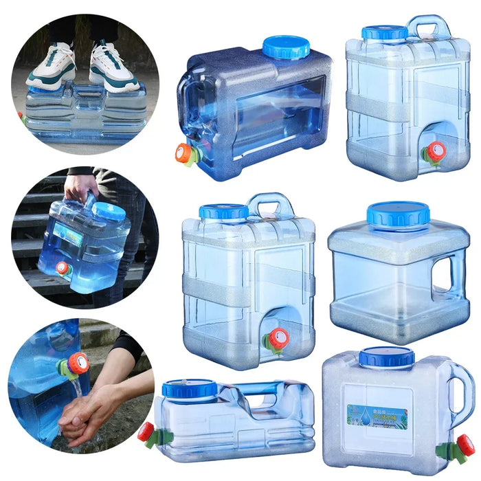 Tragbarer Wassertank für Camping – Outdoor-PC-Wassertank für Auto und Outdoor