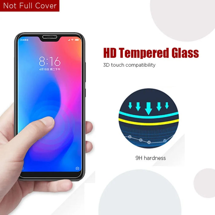 Pack de 2 protections en verre trempé pour Xiaomi Mi 10T lite pro, Mi9 lite, 9 SE et plusieurs autres modèles