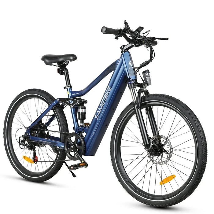 Vélo électrique XOFO 27,5 pouces avec moteur 1000 W et batterie longue durée 48 V 17 Ah – VTT électrique avec moteur central et freins hydrauliques