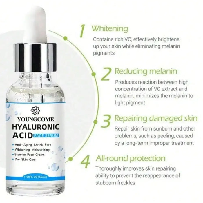 Hyaluronsäure-Serum für das Gesicht – Tiefenfeuchtigkeit und Anti-Aging, koreanische Hautpflege