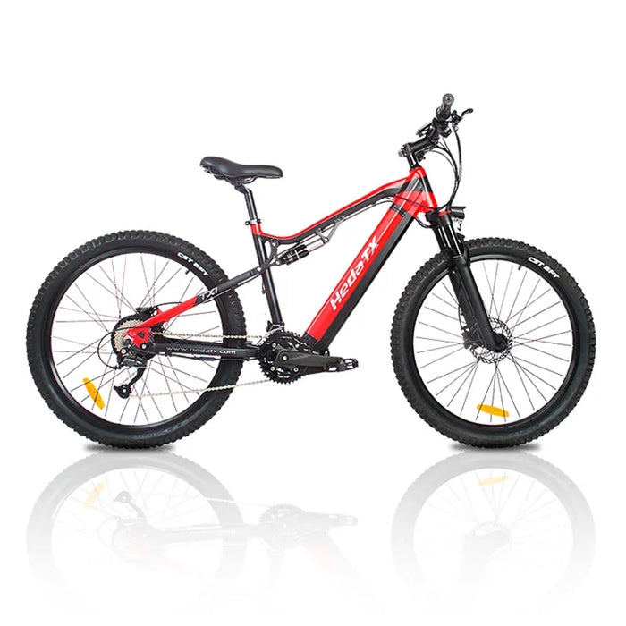 Bicicleta eléctrica de 1000W de 29 pulgadas con 21 marchas y potente batería de 48V 19,2AH - Bicicleta MTB de suspensión total con batería extraíble