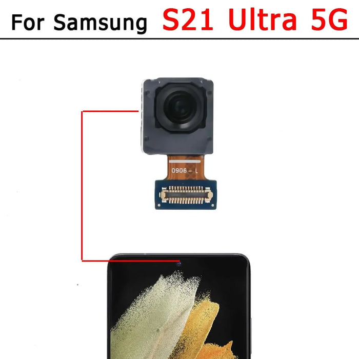 Rear and Front Camera for Samsung Galaxy S21 Ultra 5G G998B G998U - Selfie and Rear Camera Module Spare Parts