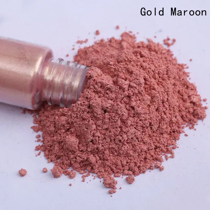 Vibrant Mica Powder Pigments for Nail Art, Glitter Crafts, Soap Making, Epoxy Resin, Eyeshadow, Lipstick, and Car Paint