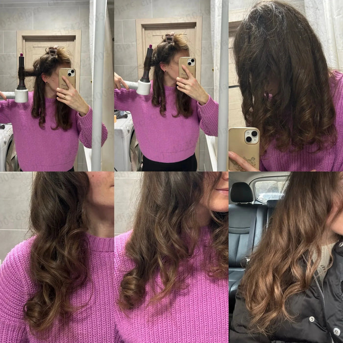 Súper secador de pelo profesional con iones negativos: secado rápido, sin cuchillas, para salón y hogar, temperatura constante y cuidado del cabello