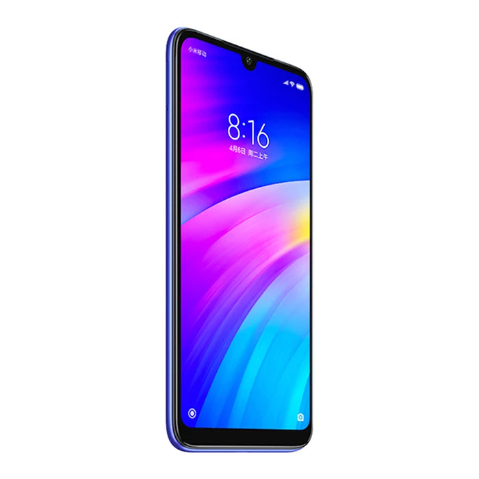 Xiaomi Redmi 7 Smartphone mit Hülle, Dual-SIM, Android-Handy mit Dual-Kamera, gebrauchtes Telefon