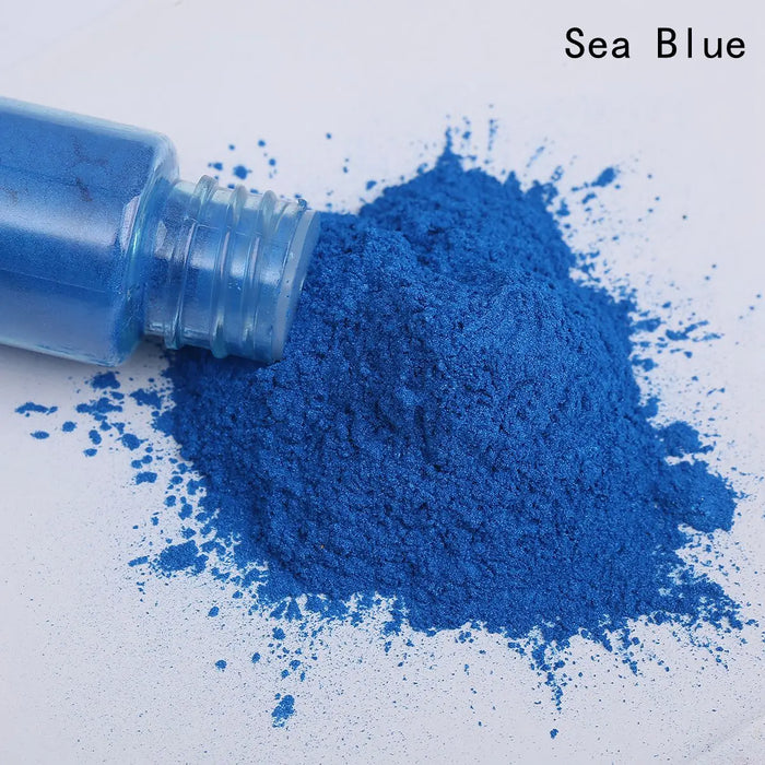 Vibrant Mica Powder Pigments for Nail Art, Glitter Crafts, Soap Making, Epoxy Resin, Eyeshadow, Lipstick, and Car Paint