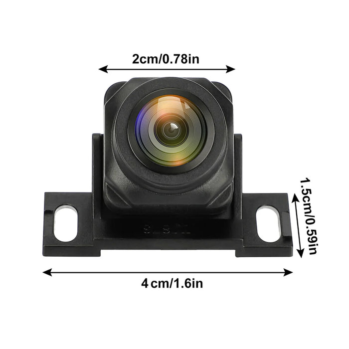 Caméra de recul pour voiture avec image claire 1080P et grand angle de 170 degrés, petite caméra de recul réglable sans interférence