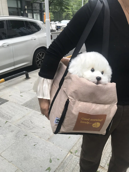 Lit de siège de voiture pour chien – Transport portable pour chats et chiens, sac de sécurité pour animaux de compagnie