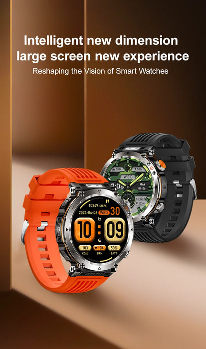 NAMOFOTO New Smartwatch 1.7'' Fashion Watch for Men and Women with Fitness Functions and LED Light