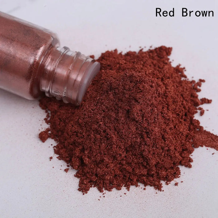 Vibrant Mica Powder Pigments for Nail Art, Glitter Crafts, Soap Making, Epoxy Resin, Eyeshadow, Lipstick, and Car Paint