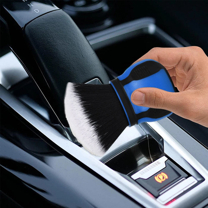 Soft Detail Brush for Car Care - Optimal Cleaning of Interior and Air Vents, Perfect for Dust Removal and Car Wash