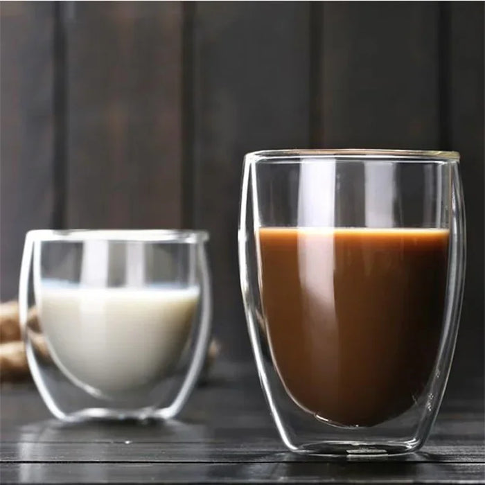 Verres isothermes double face – Tasses à café et chopes à bière élégantes en 5 tailles