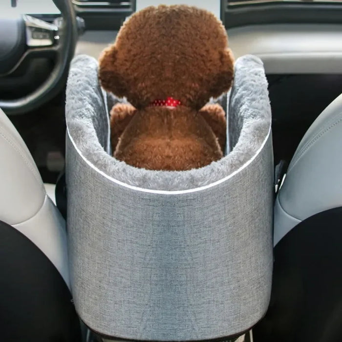 Siège de sécurité auto portable pour petits chiens et chats - Sac de transport avec protection pour chiens et chats