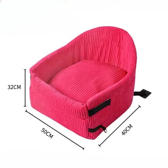 Housse de siège de voiture confortable pour chien et sac de transport pour chats – Coussin de voyage lavable pour animaux