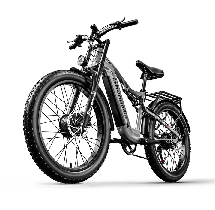 Shengmilo S600 26 Zoll Elektrofahrrad 2000W Motor Fat Bike 48V17.5AH Herren Mountainbike Erwachsene City Bike Ebike